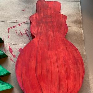 Brand new hand painted Snowman